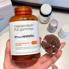 Kẹo dẻo chống nắng từ bên trong Mesoestetic Mesoprotech PLE Gummies