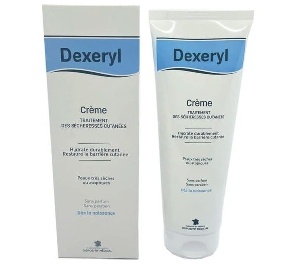 Kem dưỡng cho da khô, nứt nẻ Pháp Dexeryl Creme 250g