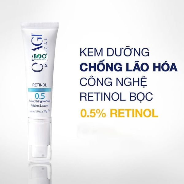 Kem dưỡng trẻ hóa da và ngừa mụn Obagi Medical Retinol ( 0.5 & 1 )