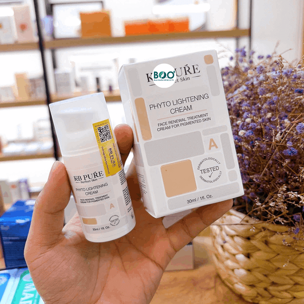Kem tái tạo, làm trắng da, mờ nám KB PURE Phyto Lightening Cream 30ml