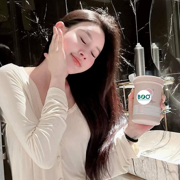 Mặt nạ ủ phục hồi tóc VOUDIOTY Biotin & Collagen Repairing Hair Mask 500ml