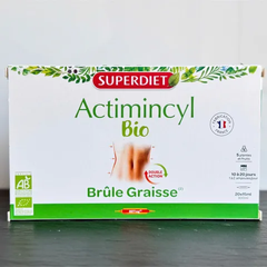 Nước Uống Superdiet Actimincyl Bio Hỗ Trợ Kiểm Soát Cân Nặng 20 Ống