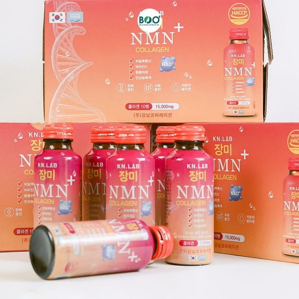 Thức uống trẻ hóa da và chống lão hóa Kangnam LAB (100ml x 10 lọ)