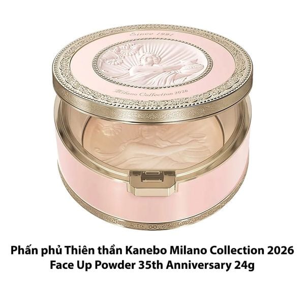 Phấn phủ Thiên thần Kanebo Milano Collection 2026 Face Up Powder 35th Anniversary 24g