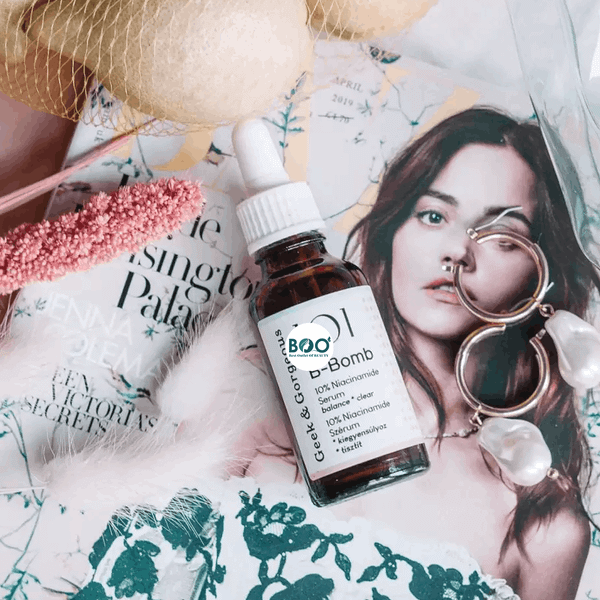 Tinh chất sáng da, hỗ trợ giảm mụn Geek & Gorgeous B-Bomb 10% Niacinamide Serum 30ml