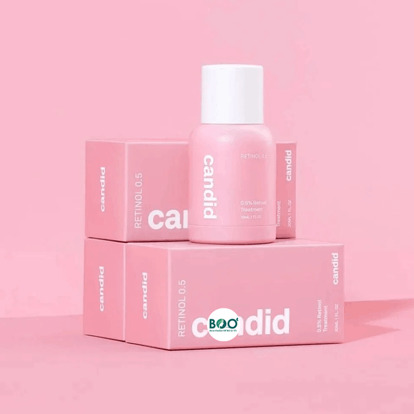 Tinh chất tái tạo da, cải thiện nếp nhăn Candid Retinol Treatment ( 0.5% & 1%) 30ml