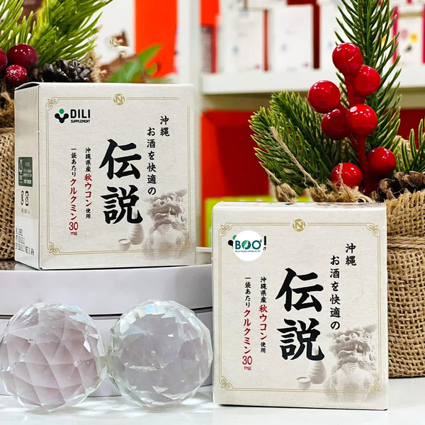 Viên uống nghệ giải rượu Nhật Bản Dili (5 viên x 10 gói)
