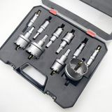 Bộ 10 mũi khoan khoét lỗ Inox hợp kim TCT cao cấp đường kính từ 16mm - 53mm