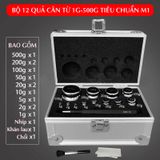 Bộ 12 quả cân cân định lượng tiêu chuẩn M1