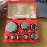 Bộ 12 quả cân định lượng tiêu chuẩn M1 từ 1g -500g V2