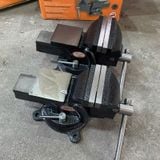 Ê tô bàn mâm xoay 360 độ