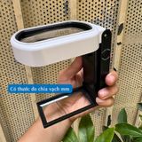 Kính lúp cầm tay 10x có đèn led chiếu sáng TH-7018-FX