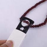 Kính lúp cầm tay mini 20-45x có đèn led chiếu sáng 92045
