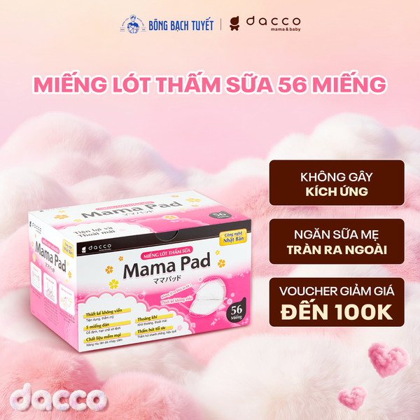  MIẾNG LÓT THẤM SỮA MAMMY (56-152 M) 