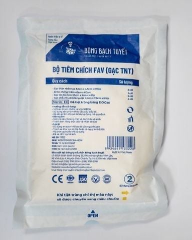  BỘ TIÊM CHÍCH FAV (GẠC TNT) TIỆT TRÙNG 