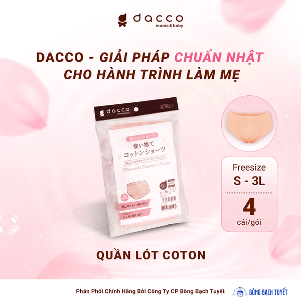  QUẦN LÓT VẢI DÙNG MỘT LẦN 