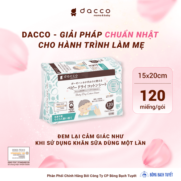  KHĂN KHÔ COTTON CHO BÉ 