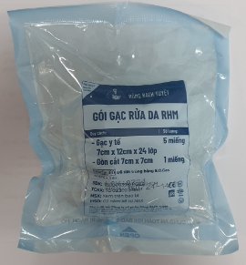  GÓI GẠC RỬA DA RHM TIỆT TRÙNG 