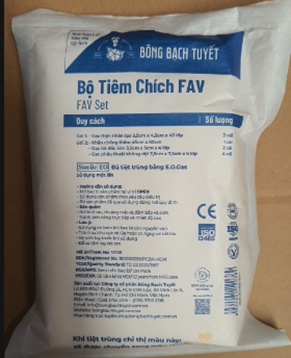  BỘ TIÊM CHÍCH FAV TIỆT TRÙNG 