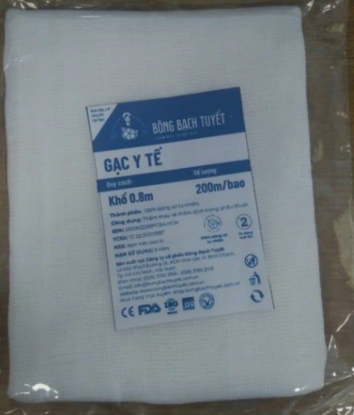  GẠC Y TẾ KHỔ 0.8M 
