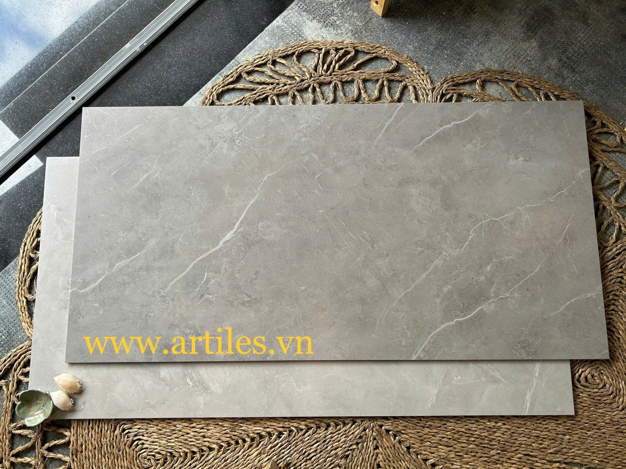 Gạch vân đá xám bề mặt mịn lụa Art054M
