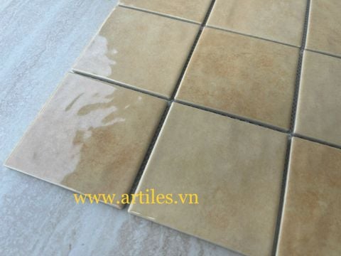  Gạch mosaic men gốm mix màu 100x100mm Art15 