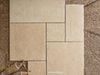 Gạch đá ốp lát decor mix size màu kem beige Art53M