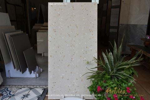  Gạch đá mài terrazzo 60x120cm Art61218 