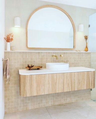  Gạch mosaic vân Travertine 