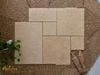 Gạch đá ốp lát decor mix size màu kem beige Art53M