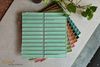 Gạch Stackbond (Mosaic que) màu xanh mint