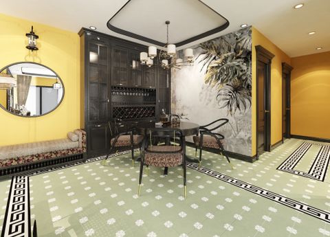  Gạch bông họa tiết 20x20cm Art2218 