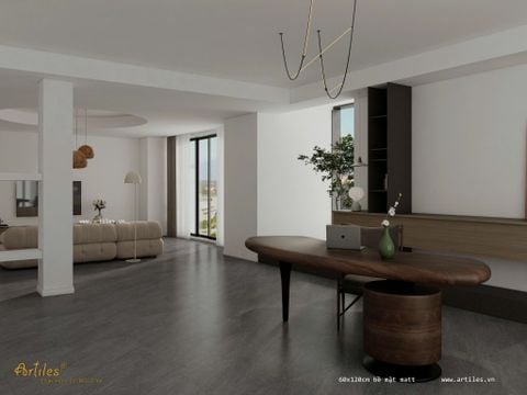  Gạch ốp lát vân cát 40x80cm ArtSG611 