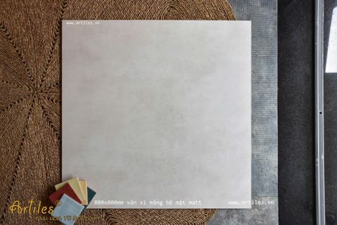  Gạch xám bêtong ximang Art8803 