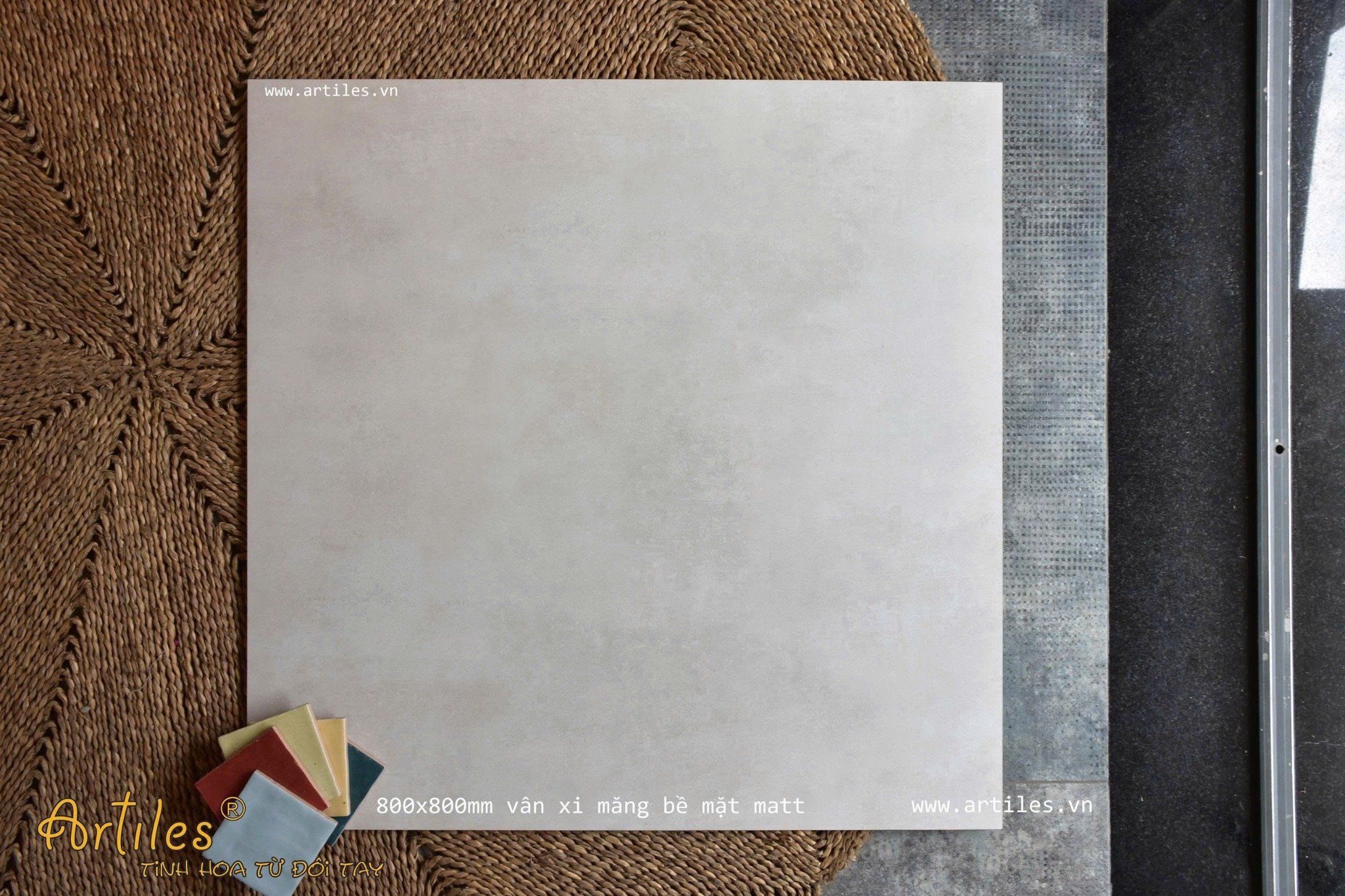 Gạch xám bêtong ximang Art8803