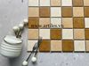 GẠCH MOSAIC MIX NÂU VÀNG ArtM199