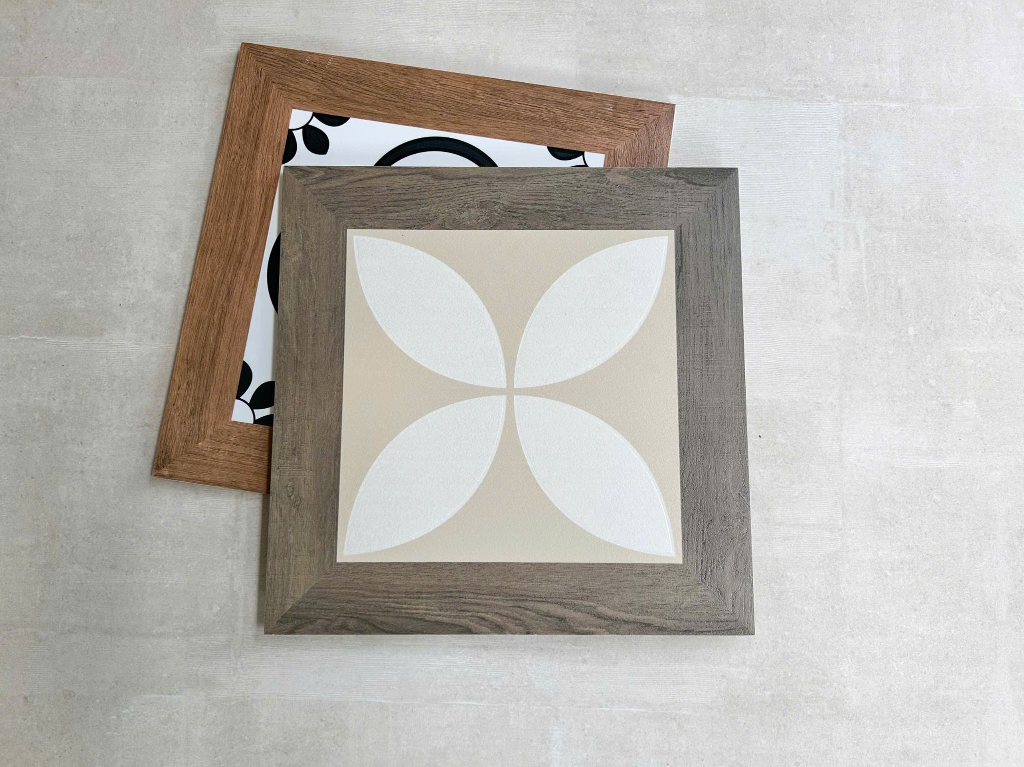 Gạch giả gỗ ghép gạch bông Art3310
