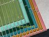 Gạch Stackbond (Mosaic que) màu xanh lá đậm