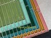 Gạch Stackbond (Mosaic que) màu xanh mint