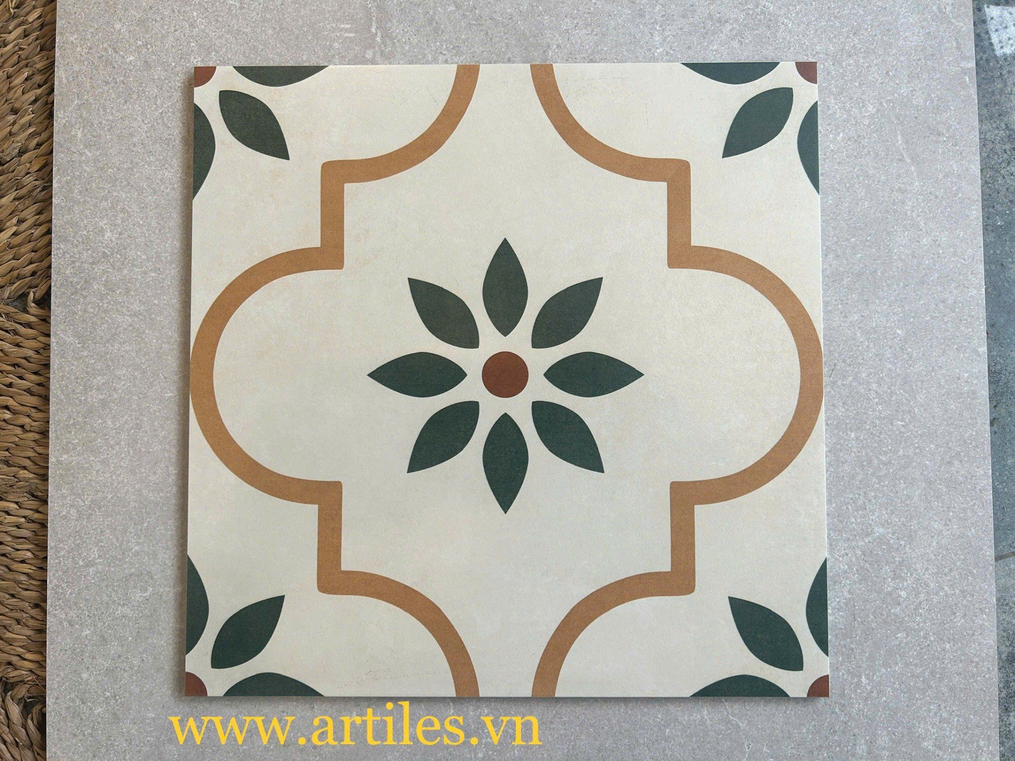 Gạch bông 400x400mm mã ArtF4067