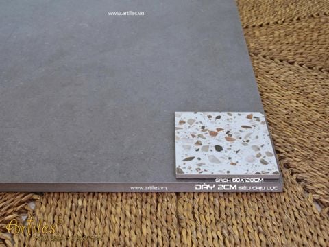  Gạch lát nền 60x120cm dày 2cm Art12808 