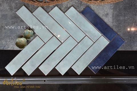  Gạch thẻ màu xanh trời sky blue 
