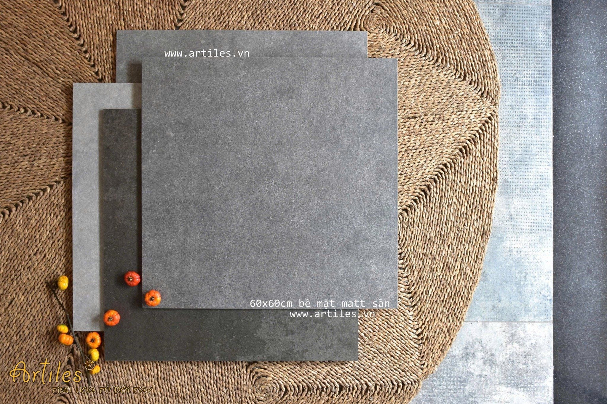 Gạch vân đá màu xám tro Art6608