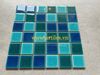 Gạch Mosaic Gốm Rạn 2 Lớp Màu Mix Màu Xanh