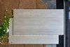 Gạch vân đá travertine màu xám kem Art612412