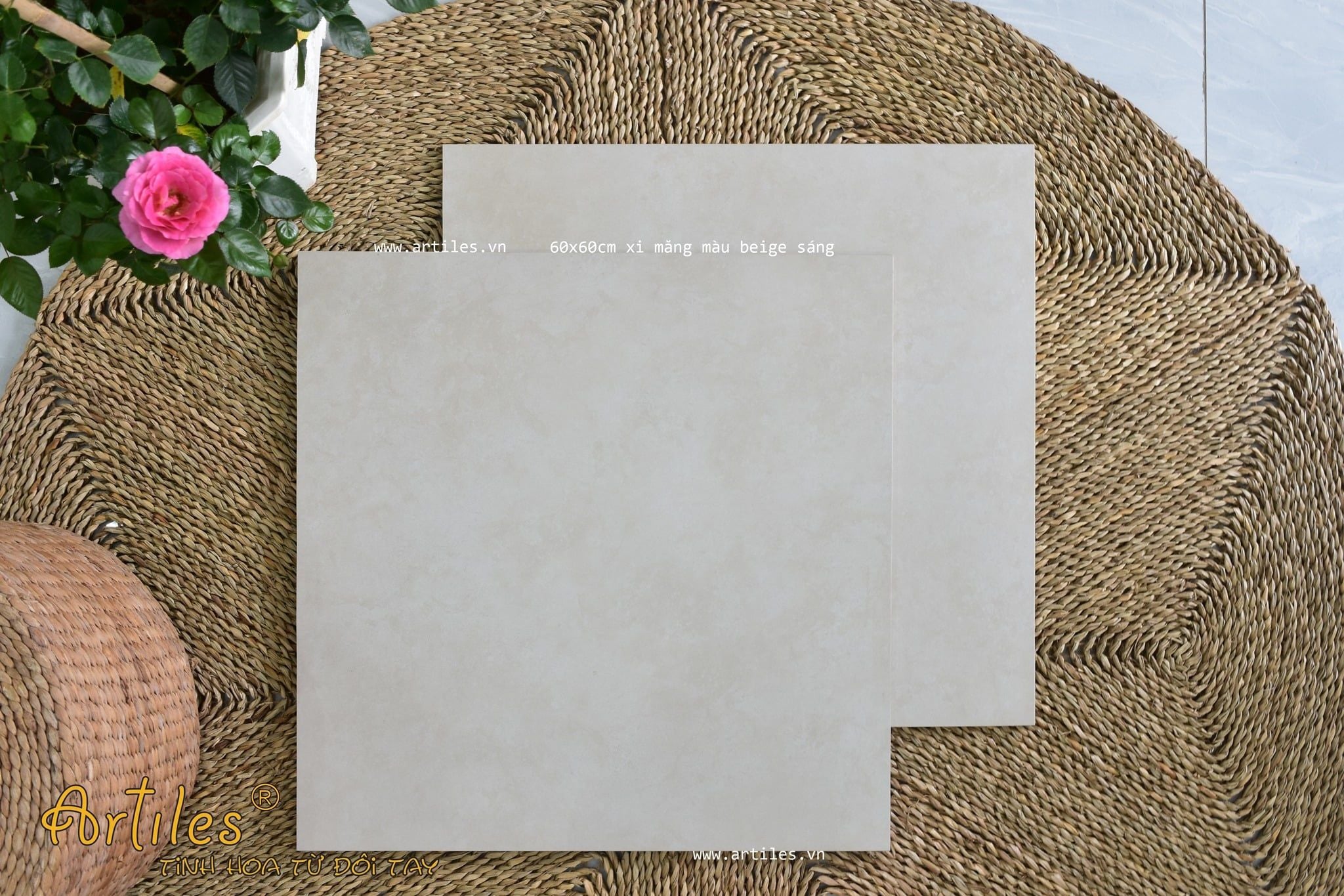 Gạch Niro vân ximang màu beige PH705MP