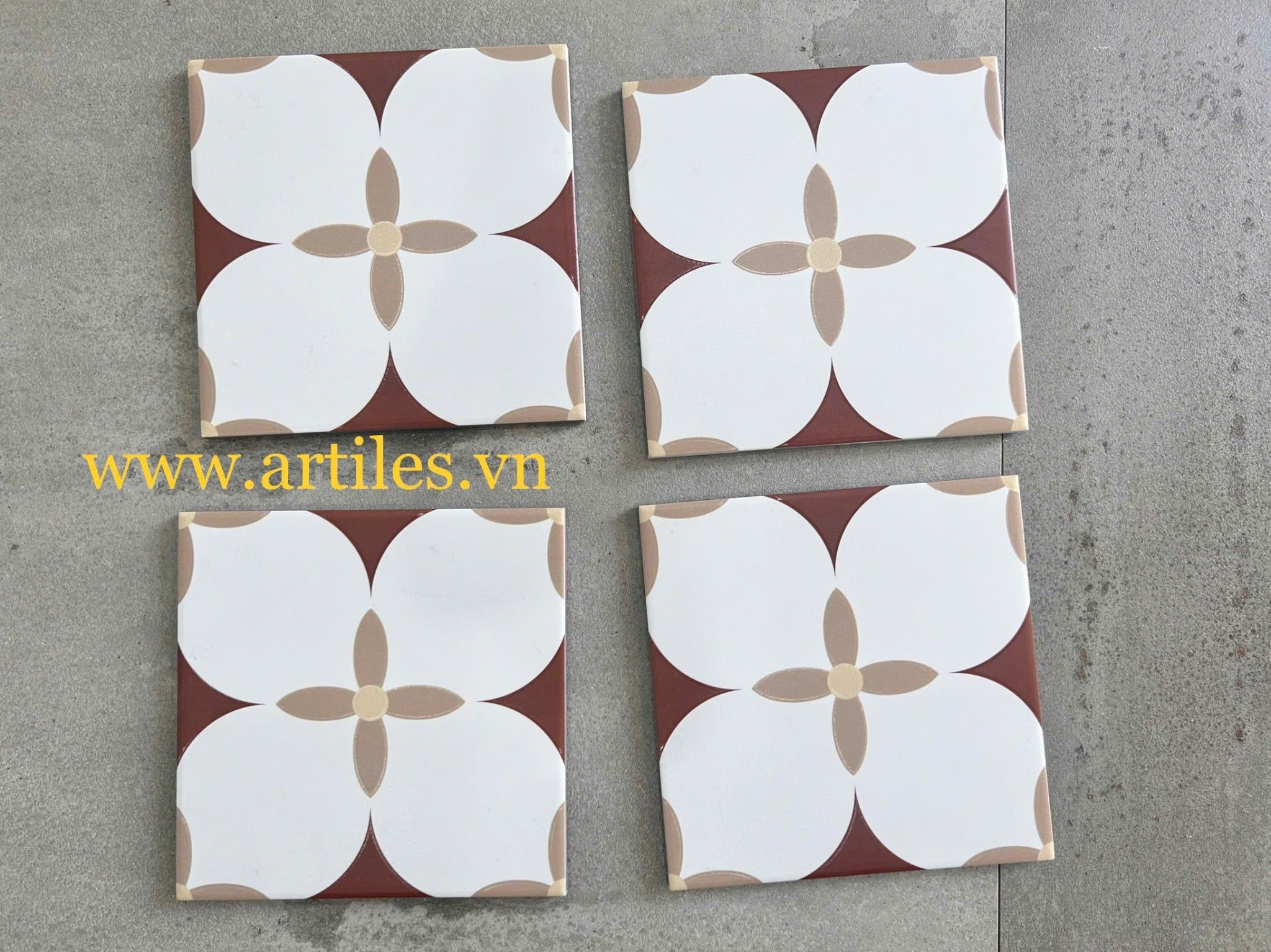 Gạch bông họa tiết 20x20cm Art2217