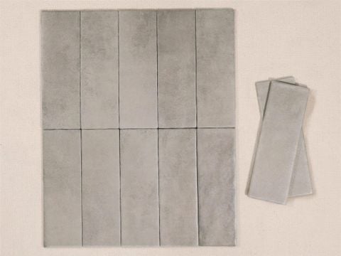  Gạch thẻ xương đá xám mờ lượn Art752303M 