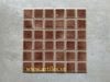 Gạch Mosaic Gốm Men Rạn 2 Lớp Màu Nâu