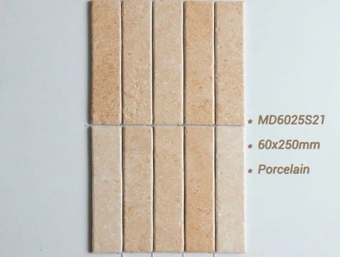  Gạch thẻ men gốm giả cổ Art6025S21 